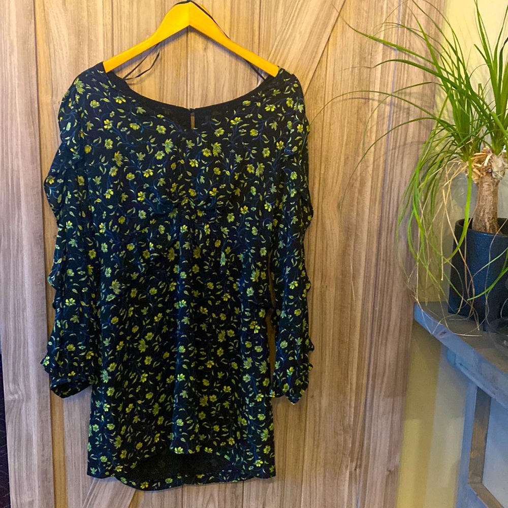 Ruffle dress.